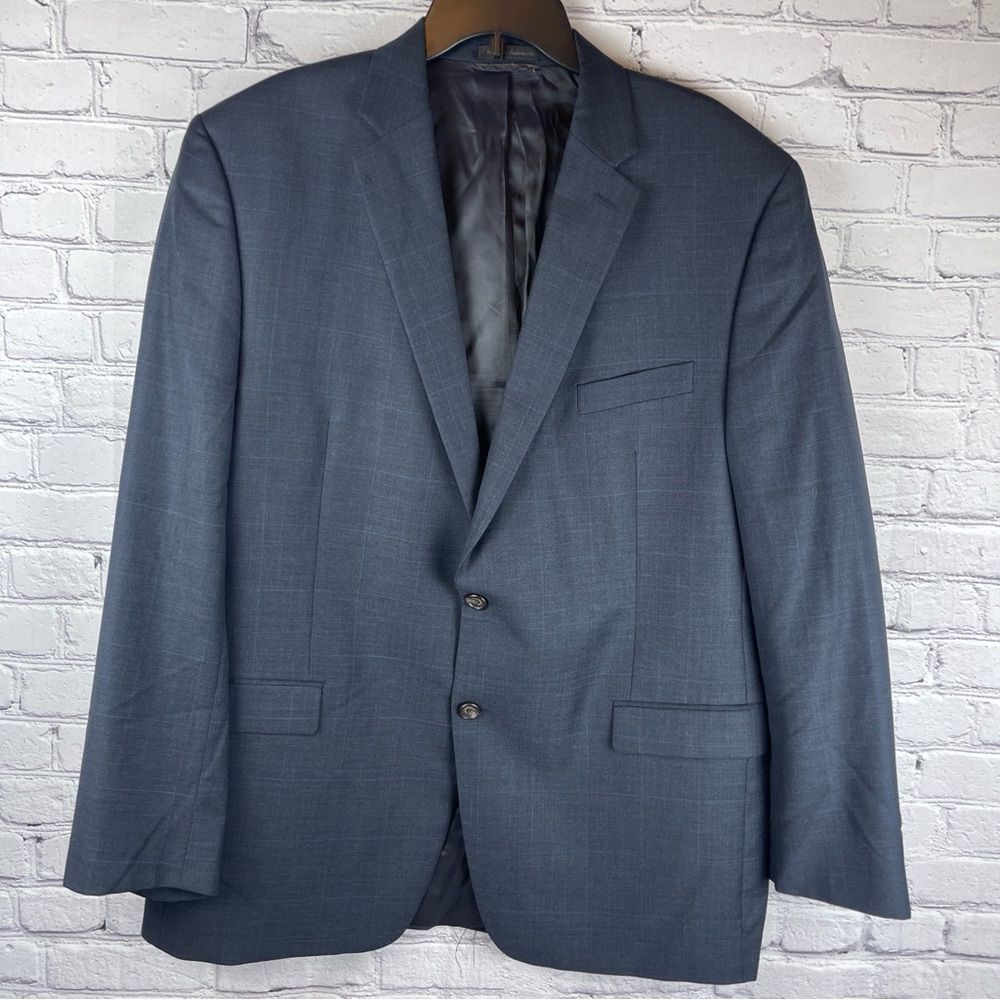 Lauren Ralph Lauren Blazer Sport‎ Coat 44R Navy Blue 100% Wool 2 Button